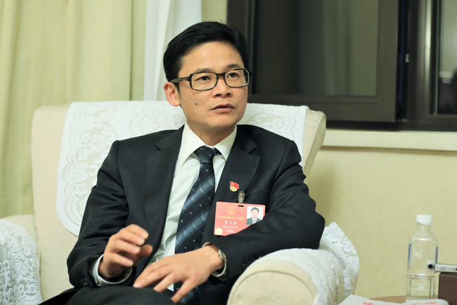 曹志强代表接受中国冶金报社记者专访